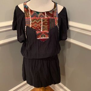 Zara basic dress navy size L